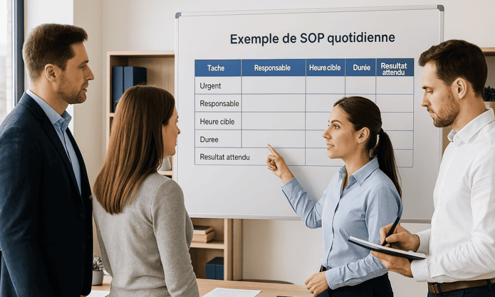 Procédure SOP PME : comment structurer efficacement les tâches quotidiennes d’un service Procedure-PME-SOP-enseigna-pme.com